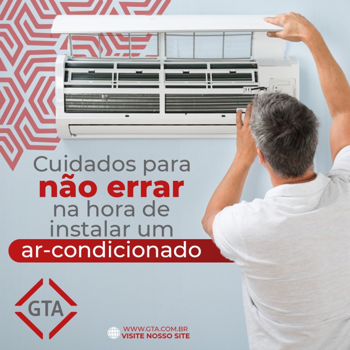 Cuidados para não errar na hora de instalar um ar-condicionado